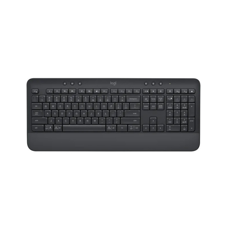 Logitech Signature K650 Wireless Comfort Keyboard - Graphite