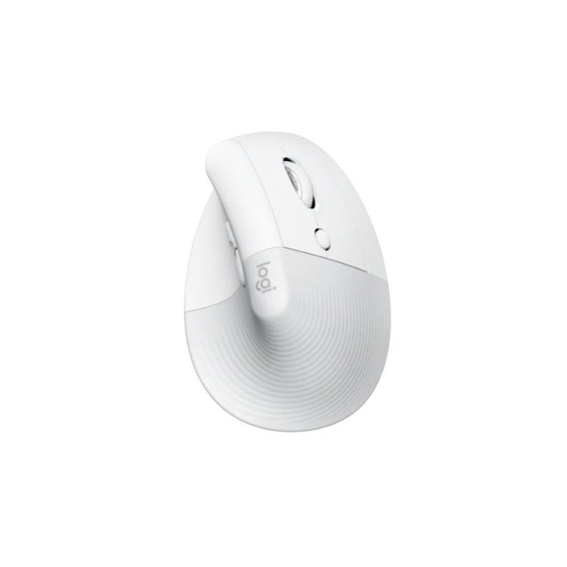 Logitech Lift Vertical Ergonomic Mouse - Off White/Pale Grey
