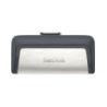 SanDisk Sands Ultradual USB Type C - Sdddc2 256GB - USB Type C - Black - USB3.1/Type C Reversibleconnector - Retractable Designt