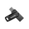 SanDisk 256GB Ultra Dual Drive Go 2-in-1 USB-C & USB-A Flash Drive Memory Stick 150MB/s USB3.1 Type-C Swivel for Android Smartph