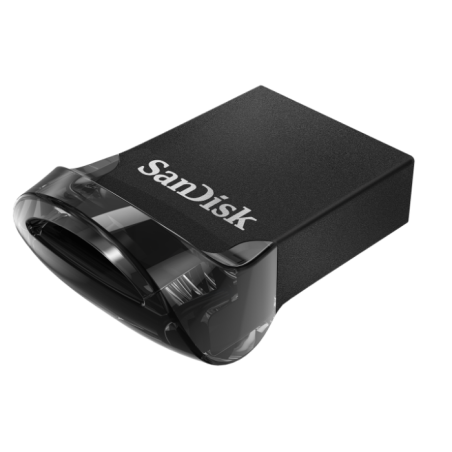 SanDisk Ultra Fit USB 3.1 Flash Drive - Cz430 32GB - USB3.1 - Black - Plug & Stay - 5Y