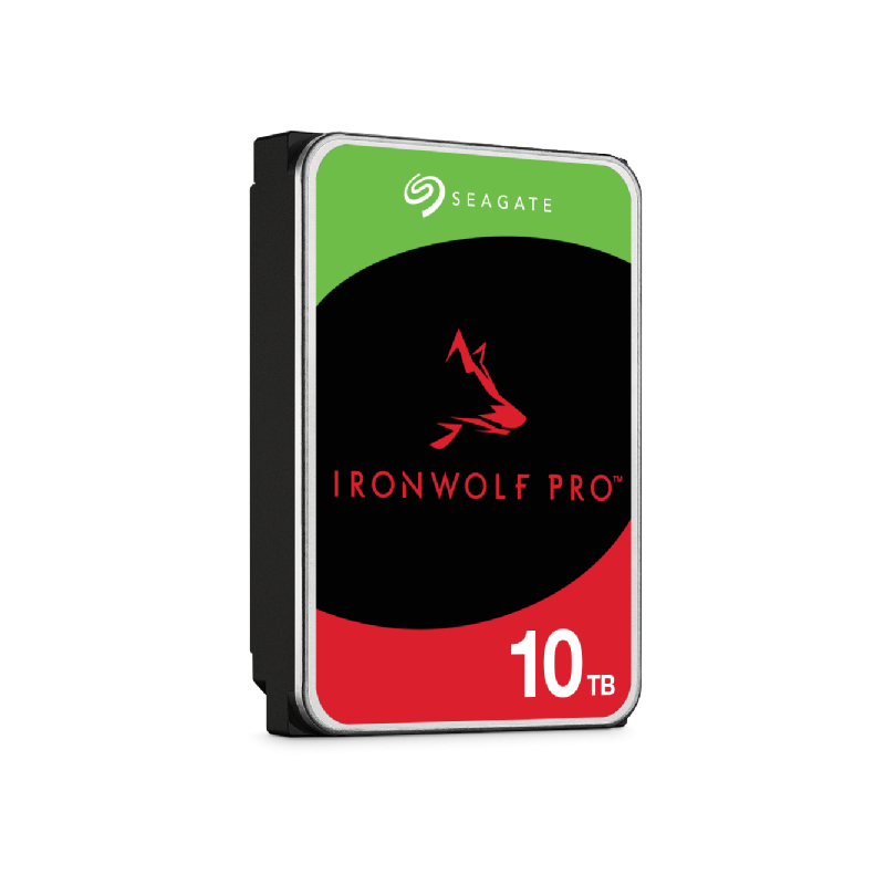 Seagate Ironwolf Pro - NAS - 3.5in HDD - 10TB - Sata 6GB/S - 7200Rpm - 256Mb Cache - 5 Years Or 2M Hours Mtbf Warranty
