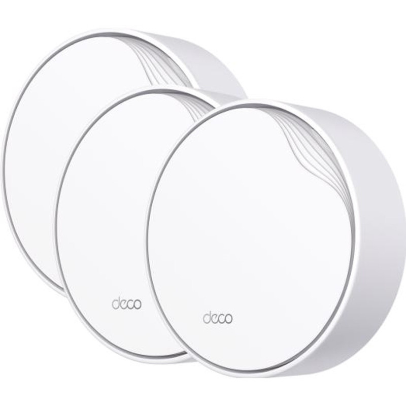 TP-Link Deco X50-PoE AX3000 Whole Home Mesh WiFi 6 System with PoE - 3-pack
