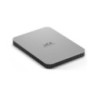 Lacie Mobile Drive V2 - External Portable - 2TB - USB-C - Moon Silver - 3Yr