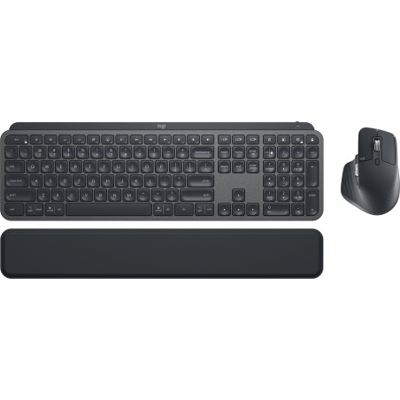 Logitech MX Keys Combo for Business keyboard Mouse included RF Wireless + Bluetooth QWERTY US English Graphite