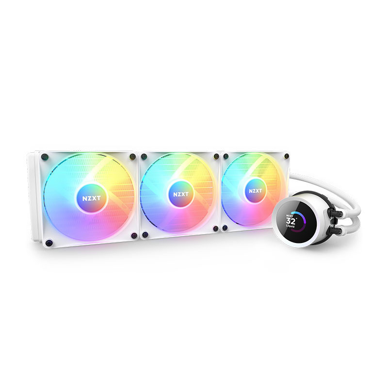 KRAKEN 360 RGB - 360MM AIO RGB W/DSP WHT