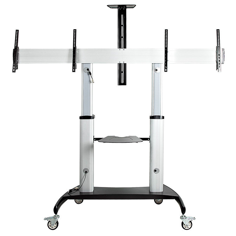 Dual TV Cart - 37-60in TVs - Height Ajs