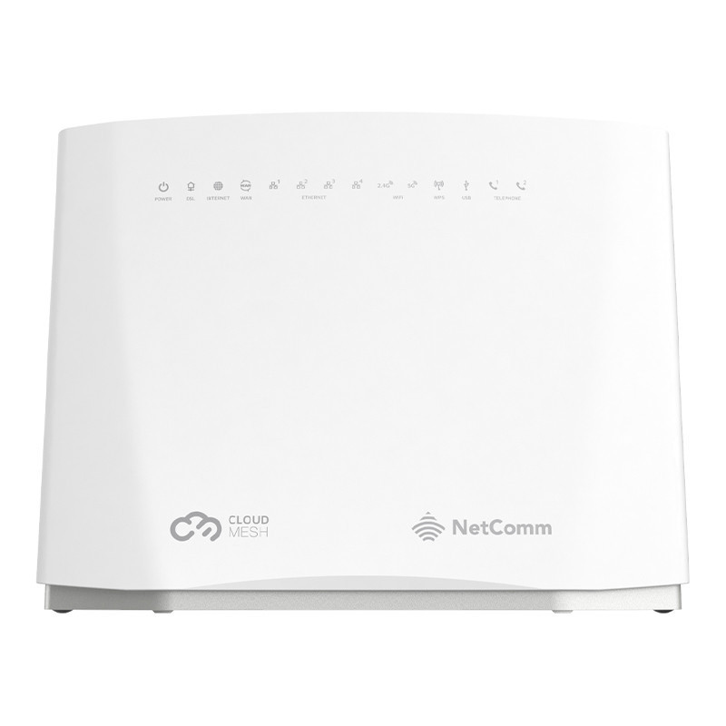 NetComm NF20MESH Dual-Band Wi-Fi 6 CloudMesh VDSL/ADSL2+ Gateway