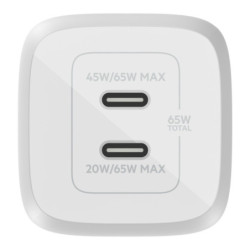Belkin WCH013AUWH mobile device charger White Indoor