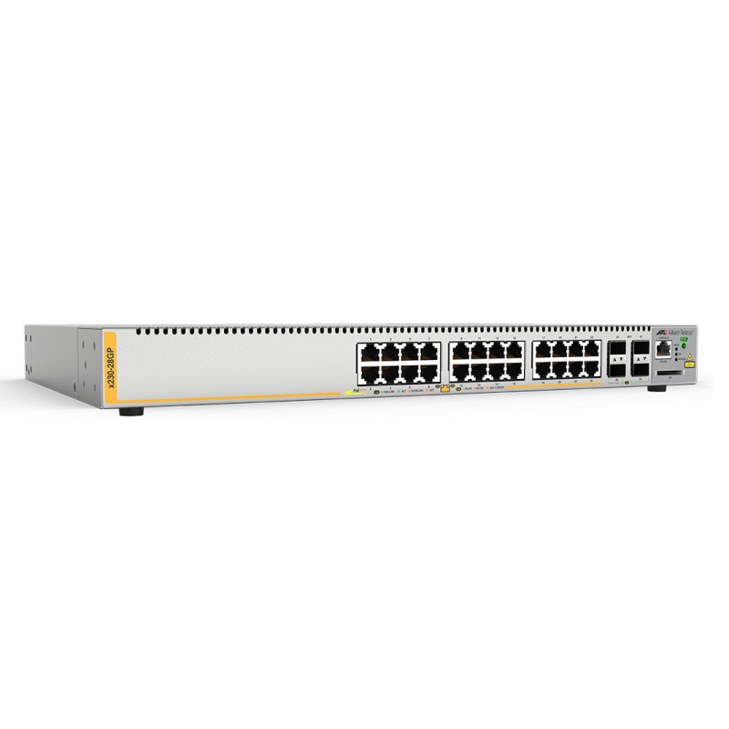 Allied Telesis | AT-x230-28GP-40 | 24 Port Gigabit L2+ PoE Switch with 4 x SFP Ports