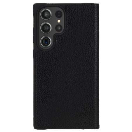 Case-Mate Wallet Folio Antimicrobial Case - For Samsung Galaxy S23 Ultra - Black