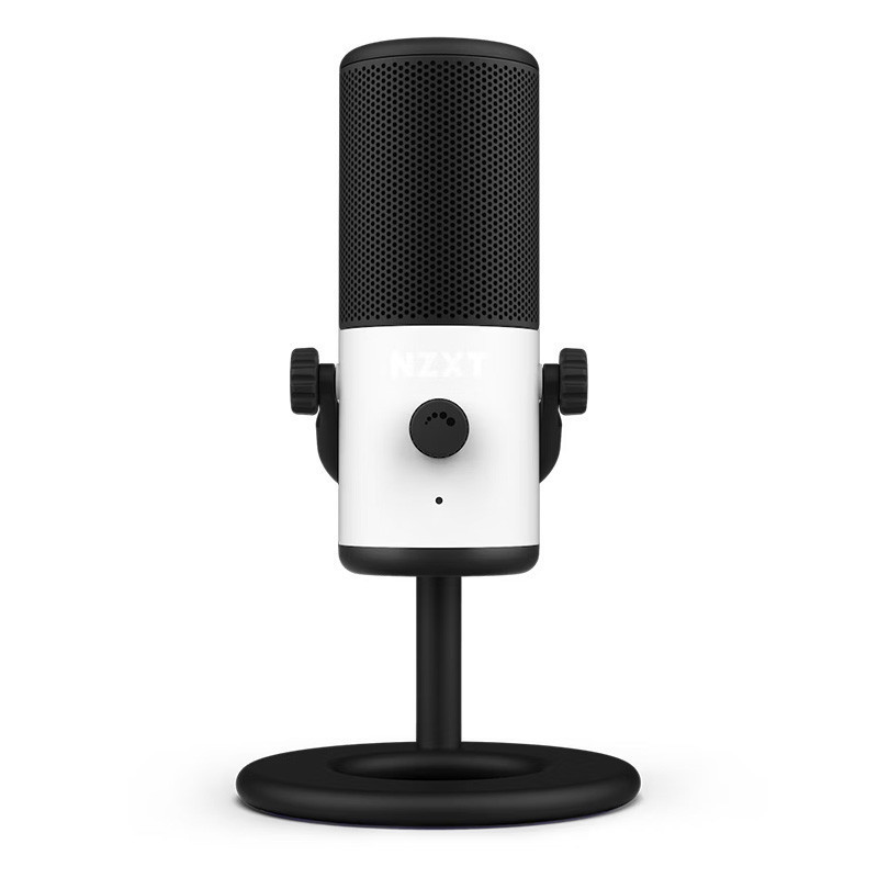 NZXT WIRED MINI USB MICROPHONE - WHITE