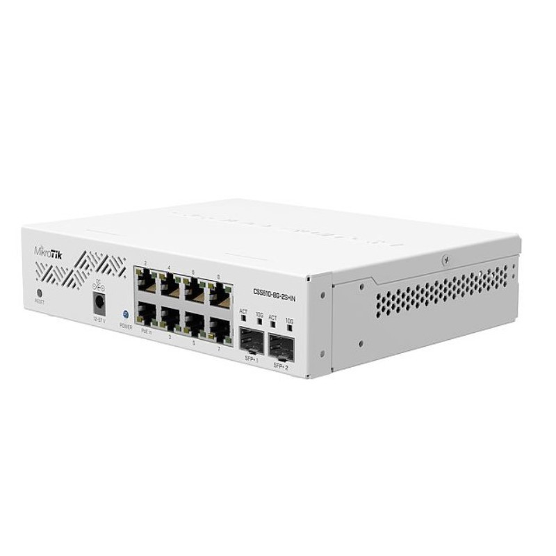 MikroTik CSS610-8G-2S+IN Cloud Smart Switch 2SPP+ and SwitchOS