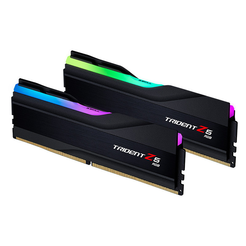 G.Skill Trident Z5 RGB 64GB (2x 32GB) DDR5 6400MHz CL32 Desktop Memory - Black