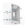 Cambium Networks PL-WALLMNTB-WW Mounting Adapter for e430H or e425 H. Use to mount the AP to a flush surface.