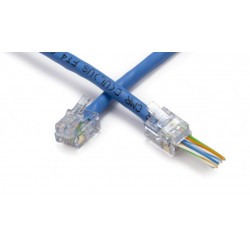 Platinum Tools 100026C EZ-RJ12/11 Connector 50/Clamshell