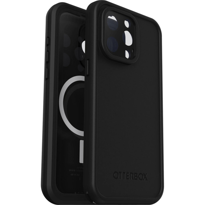OtterBox Fre MagSafe Apple iPhone 15 Pro Max (6.7') Case Black - (77-93429), DROP+ 5X Military Standard, 2M WaterProof,7 Years W