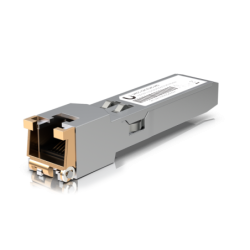 Ubiquiti UniFi 10G SFP+ to RJ45 Adapter - 1/2.5/5/10 Gbps, Supports Up To 100m