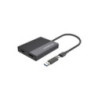 Simplecom DA369 USB 3.0 or USB-C to Dual 4K HDMI 2.0 Display Adapter for 2x 4K@60Hz Extended Screens