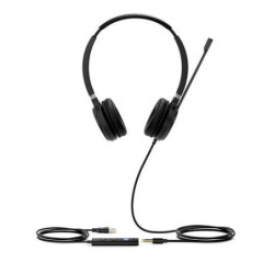 Yealink UH36 Stereo Wideband Noise Cancelling Headset - USB / 3.5mm Connections, Certified to UC