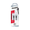 Energizer USB-C to USB-C Black 1.2 Metre