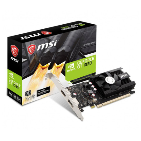 MSI GeForce GT 1030 2GD4 LP OC 2GB Video Card