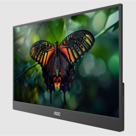 AOC 16T10 15.6" IPS USB-C Business Mobile Monitor Speaker