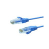 1m CAT6A THIN U/UTP LSZH 28 AWG RJ45 Network Cable | 50 Pack Blue