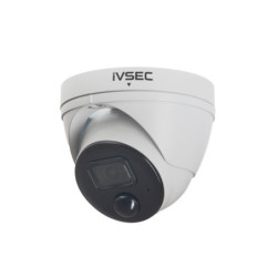 IVSEC TURRET IP CAMERA, 8MP, 3.6MM FIXED LENS, 20FPS, POE, IP66, 30M IR, IVSNC323XD