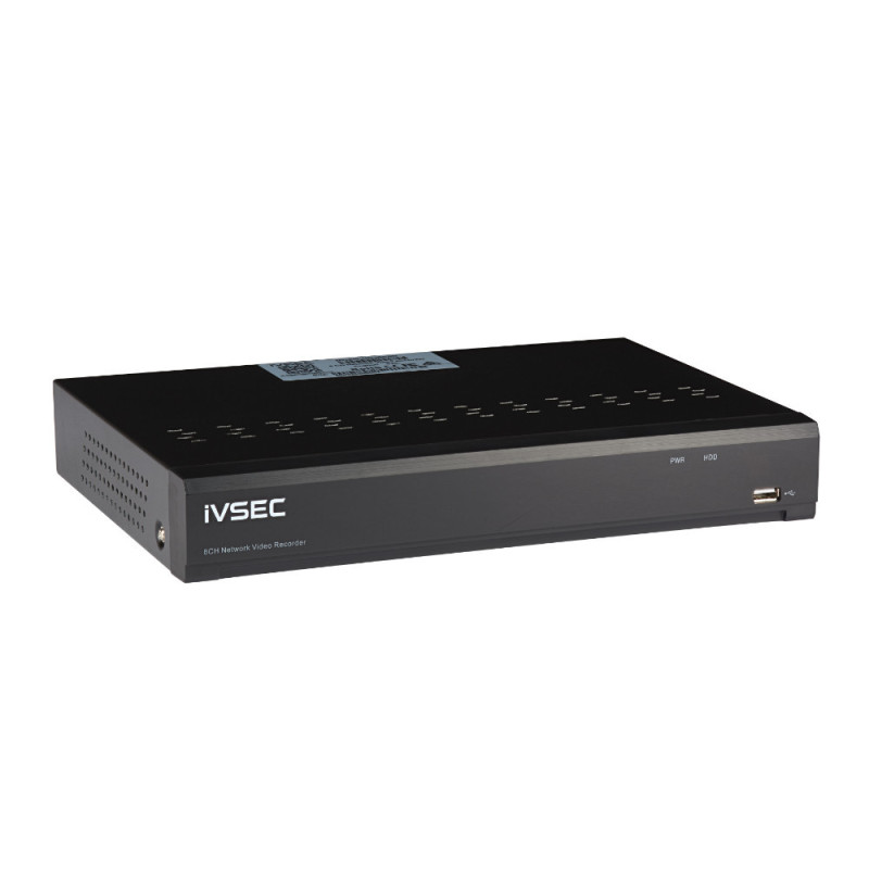 IVSEC NR316XD NVR, 16 CHAN NELS, 12MP, 16 x POE PORTS, 2 BAYS, H265, 4K HDMI, IVS