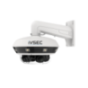 IVSEC DOME IP CAMERAS, 32MP, USING 4-DIRECTIONAL 8MP MULTISENSOR, 25FPS, IP66, IRNC542ADX