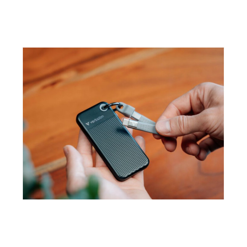 VERBATIM POCKET SSD USB 3.2 GEN 2 1TB BL