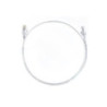 8ware CAT6 Ultra Thin Slim Cable 3m / 300cm - White Color Premium RJ45 Ethernet Network LAN UTP Patch Cord 26AWG for Data