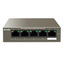 Tenda TEG1105P-4-63W 5-Port...