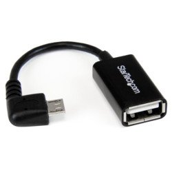5in Right Angle Micro USB...