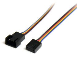 StarTech 12in 4 Pin Fan Power Extension Cable