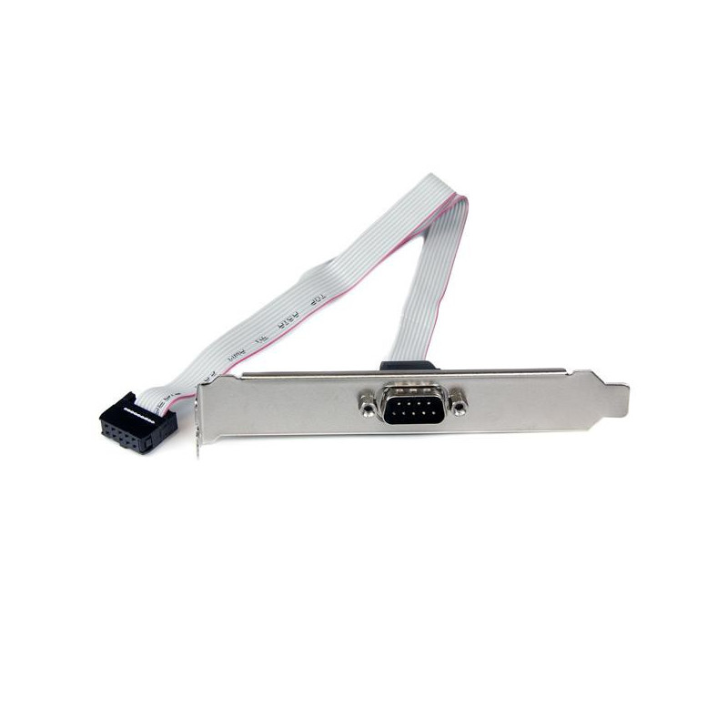 StarTech 16in 9 Pin Serial to 10 Pin Motherboard Header Slot Plate