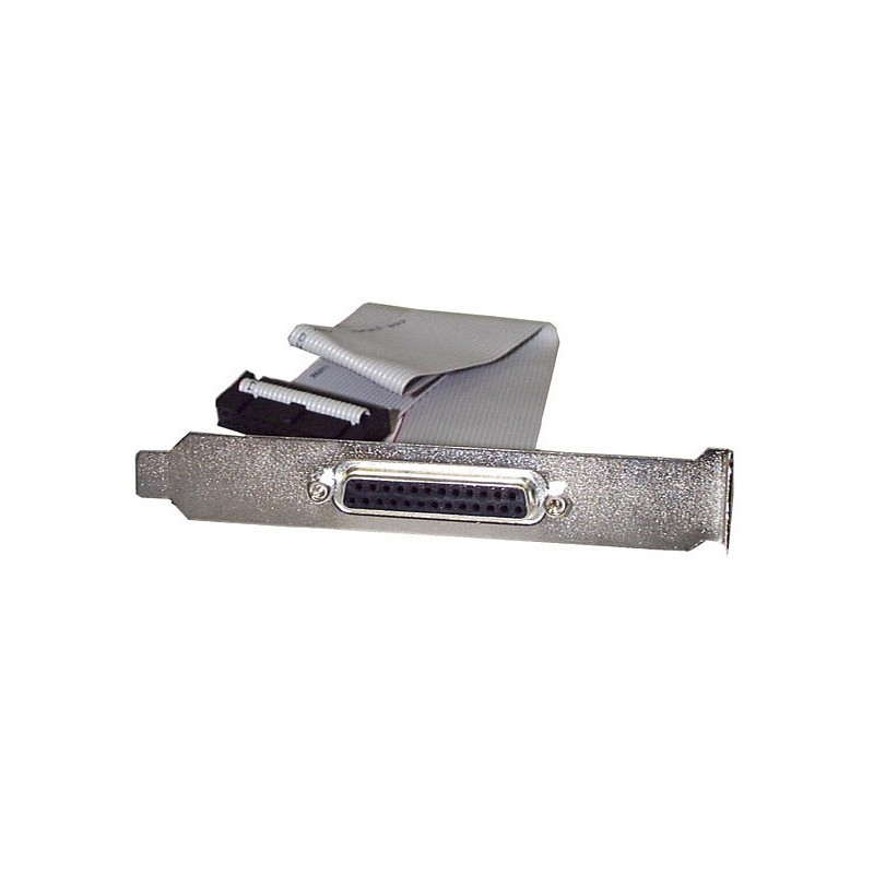 StarTech 16in DB25 Parallel Female to IDC 25 Pin Header Slot Plate