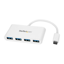 4 Port USB C Hub - C to A -...
