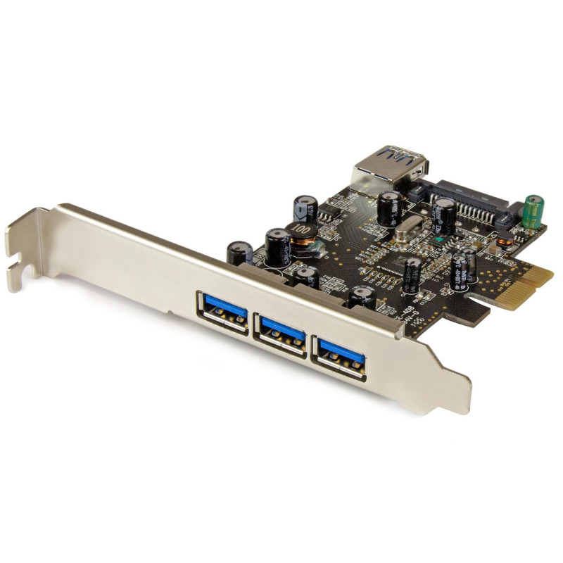 4 Port PCI Express USB 3.0 Card - 3 + 1