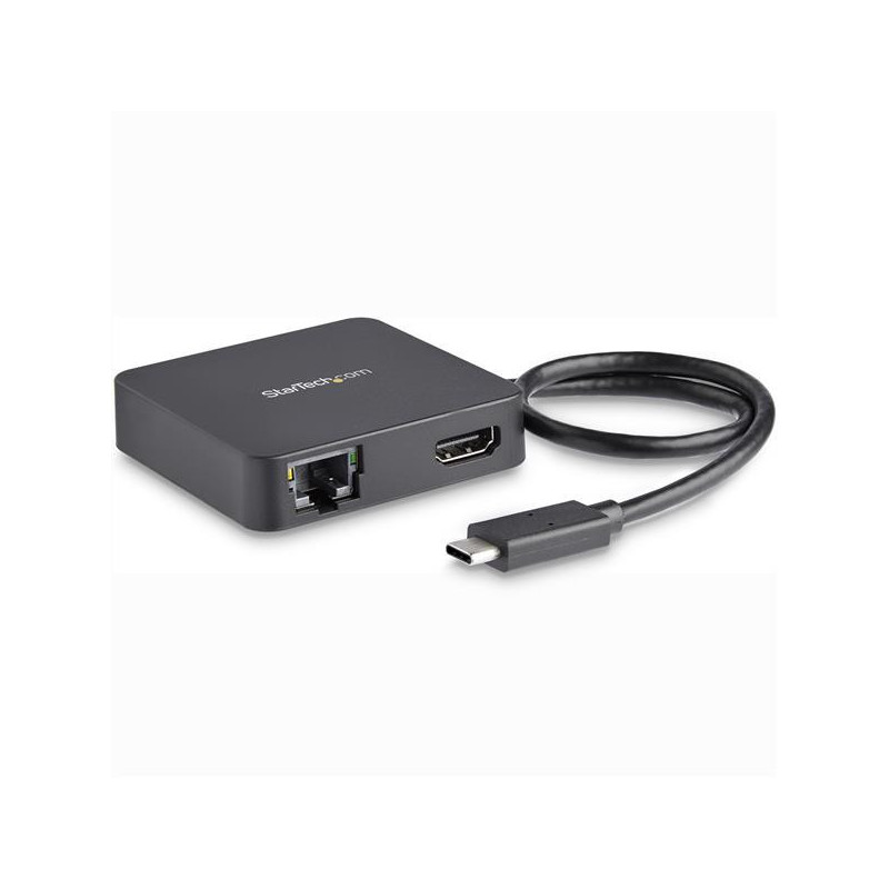 StarTech USB-C Multiport Adapter - With 4K HDMI GbE USB-C USB-A