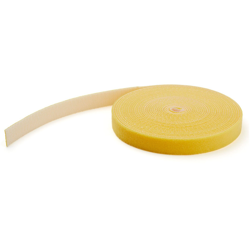 Cable - Hook and Loop - 15 m - Yellow