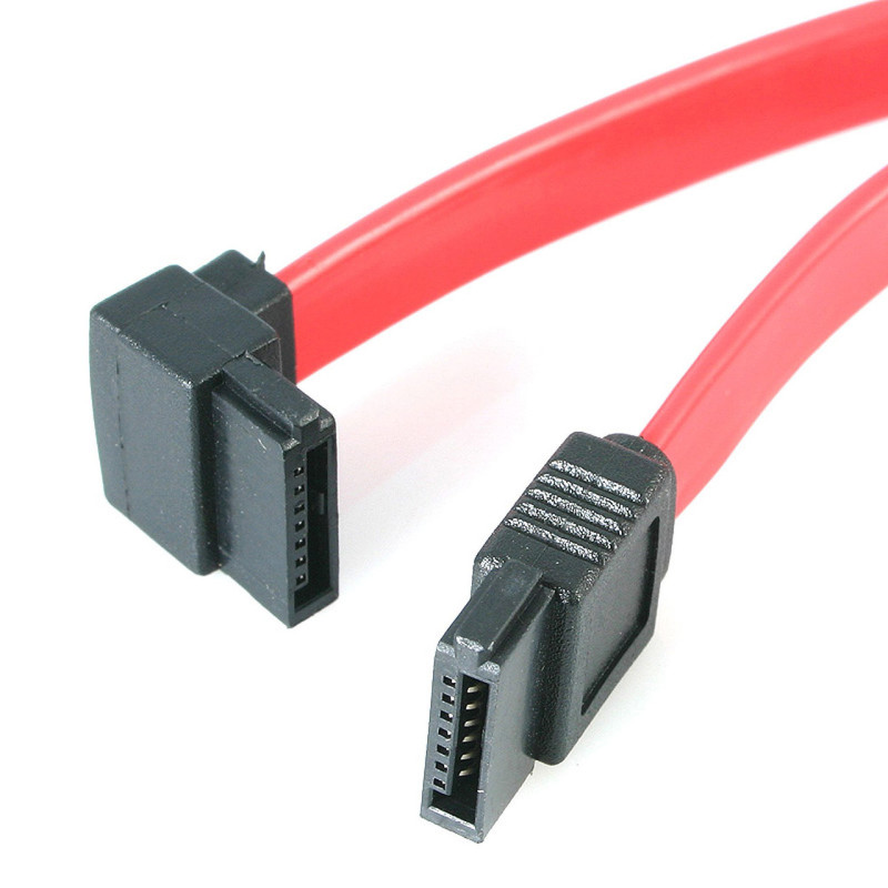 StarTech 18in SATA to Left Angle SATA Serial ATA Cable