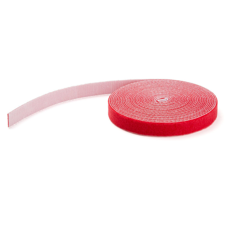 Cable - Hook and Loop - 15 m - Red