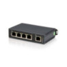 StarTech 5 Pt Unmanaged Network Switch - DIN Rail Mount - IP30 Rated