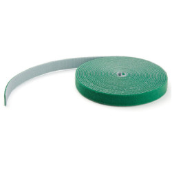 StarTech 100ft. Hook and Loop Roll - Green - Reusable