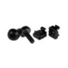 M5 SCREWS CAGE NUTS - 100 PACK BLACK