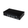 StarTech 4 Port 1U Rackmount USB KVM Switch with OSD
