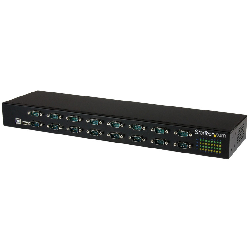 StarTech 16-Port USB-to-Serial Adapter Hub with Daisy Chain Function