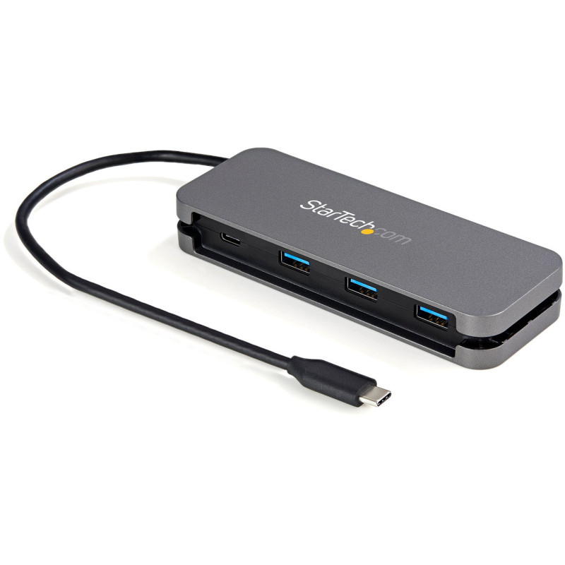 4 Port USB C Hub 5Gbps 3A/1C- 11in Cable